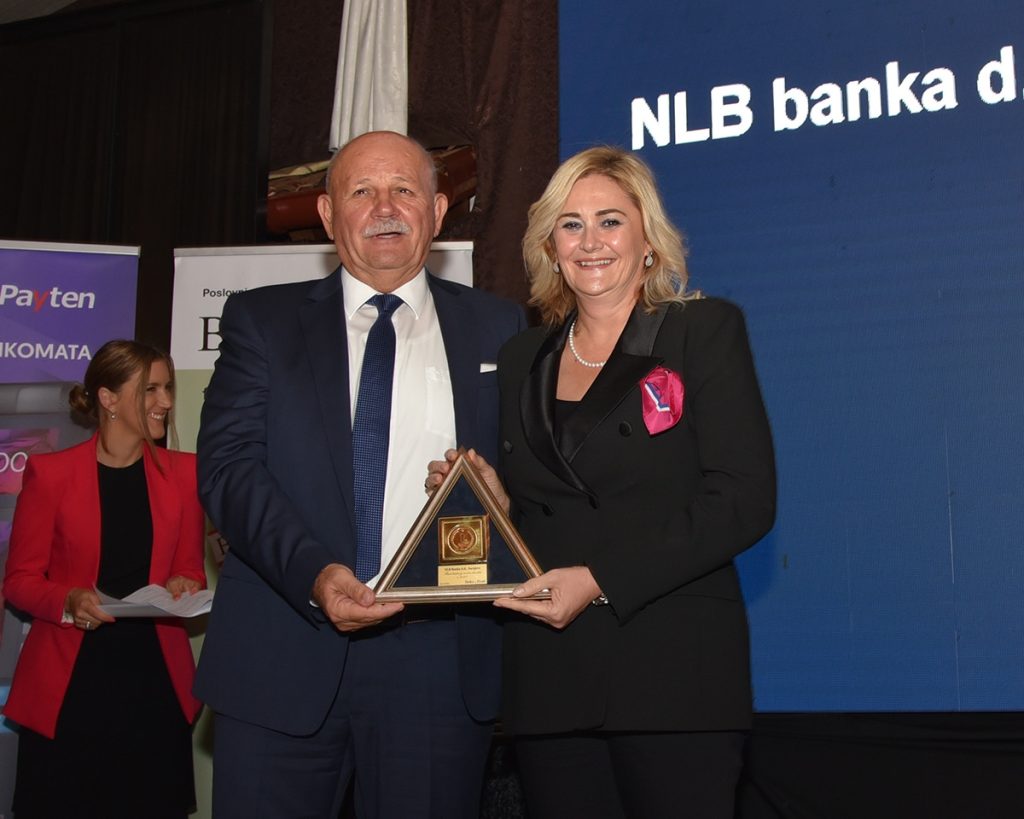 NLB Banka Sarajevo dobitnica priznanja Zlatni BAM 2022. Web 1200X960 002