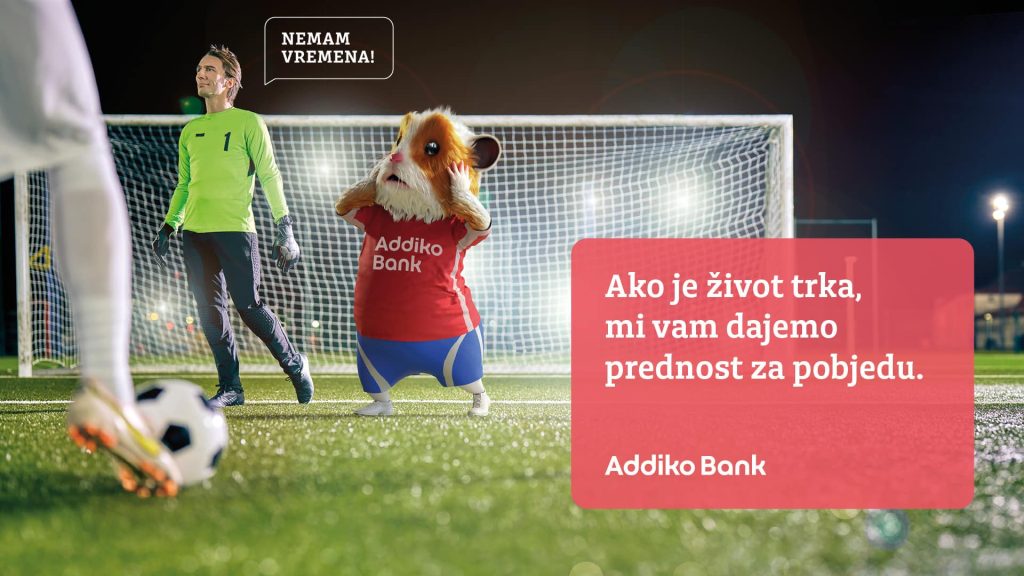 Nova kampanja Addiko Banke / “Ako je život trka, mi vam dajemo prednost za pobjedu” Ako Je Zivot Trka Mi Vam Dajemo Prednost Za Pobjedu